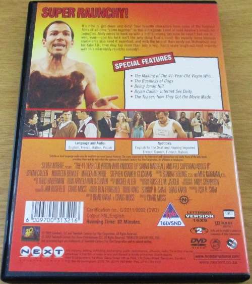 CULT FILM: The 41 YEAR OLD who KNOCKED UP SARAH MARSHALL and felt SUPERBAD About it [DVD Box 15]