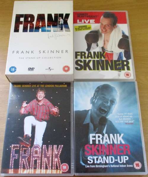CULT FILM: FRANK SKINNER The Stand Up Collection 3xDVD BOX SET  [DVD Box 15]