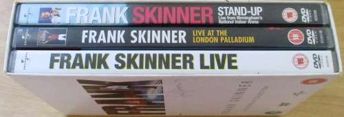 CULT FILM: FRANK SKINNER The Stand Up Collection 3xDVD BOX SET  [DVD Box 15]