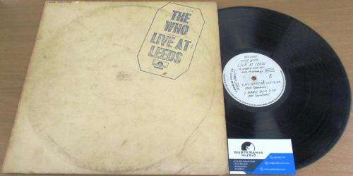 THE WHO  Live at Leeds LP VINYL RECORD