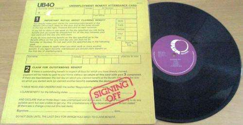 UB40 Signing Off LP VINYL RECORD
