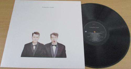 PET SHOP BOYS  Actually LP VINYL RECORD