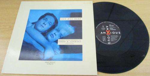 DAVID A STEWART [OF EURYTHMICS] Lily was Here 12` Maxi Single VINYL RECORD