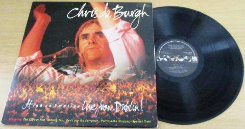 CHRIS DE BURGH High on Emotion  Live in Dublin 2xLP VINYL RECORD