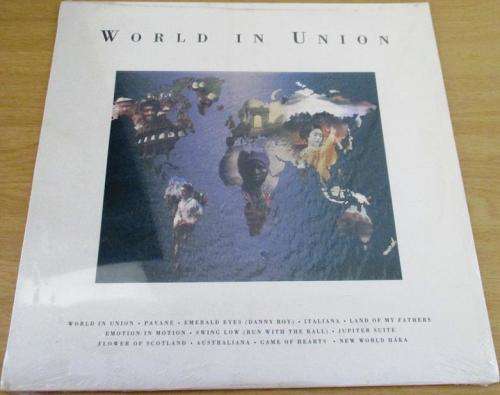 WORLD IN UNION LP VINYL RECORD