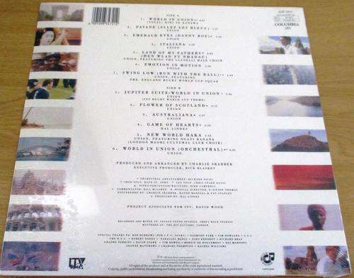 WORLD IN UNION LP VINYL RECORD