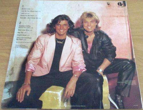MODERN TALKING Ready for Romance The Third Album LP VINYL RECORD