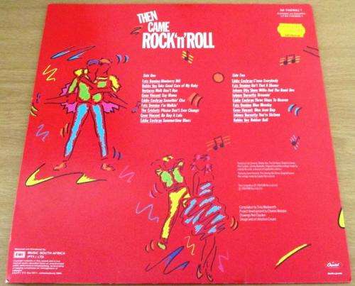 THEN CAME ROCK N ROLL 18 hits LP VINYL RECORD Includes Fats Domino, Gene Vincent, Eddie Cochran