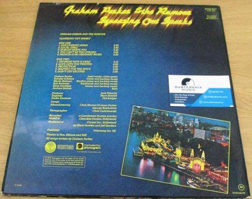 GRAHAM PARKER Squeezing Out Sparks LP VINYL RECORD
