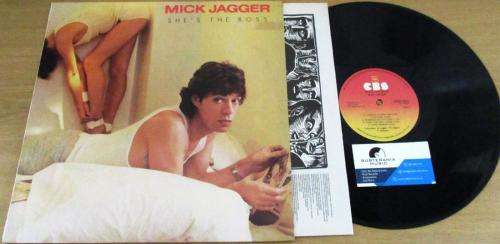 MICK JAGGER She`s The Boss LP VINYL RECORD