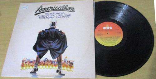AMERICATHON O.S.T. LP VINYL RECORD Includes Beach Boys, Elvis Costello, Nick Lowe, Tom Scott