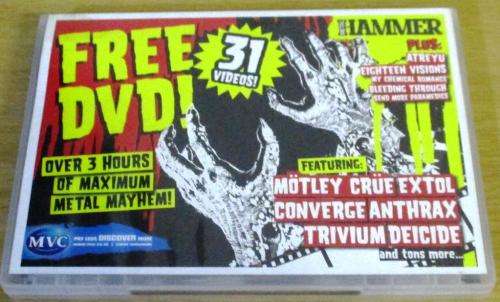 METAL HAMMER 3 HOURS OF METAL DVD