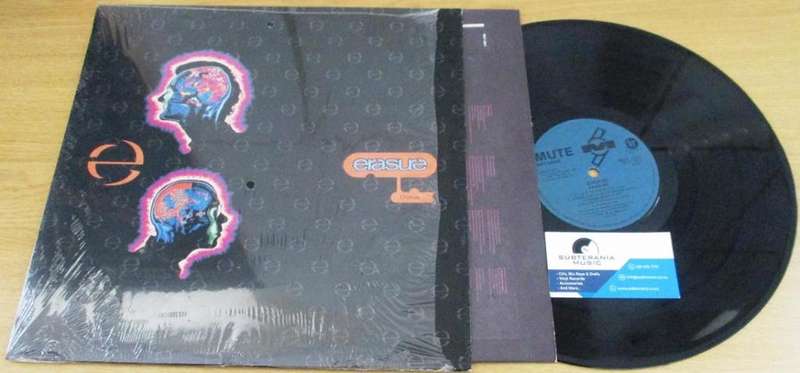 ERASURE Chorus LP VINYL RECORD