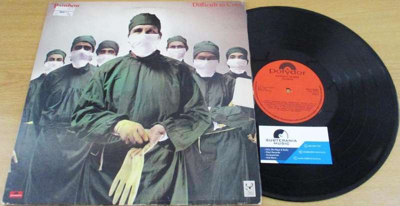 RAINBOW Difficult to Cure LP VINYL RECORD