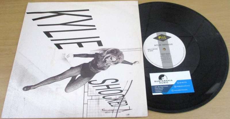 KYLIE MINOGUE Shocked 12` Maxi Single VINYL RECORD