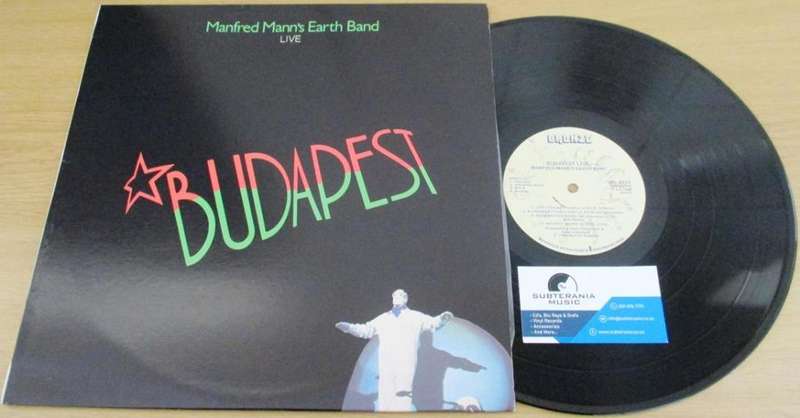 MANFRED MANN`S EARTH BAND Budapest LP VINYL RECORD