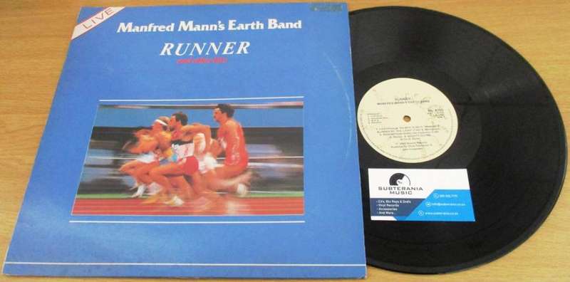MANFRED MANN`S EARTH BAND Runner and Other Hits LP VINYL RECORD