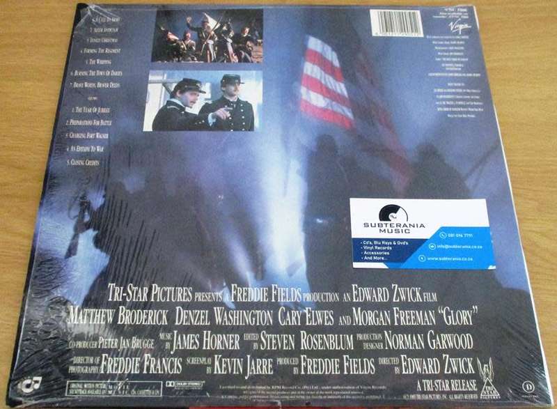 GLORY O.S.T.  LP VINYL RECORD
