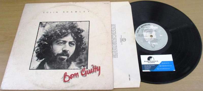 COLIN SHAMLEY Born Guilty LP VINYL RECORD