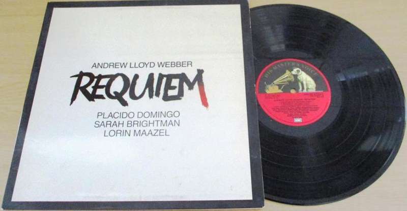 ANDREW LLOYD WEBBER REQUIEM O.S.T. LP VINYL RECORD