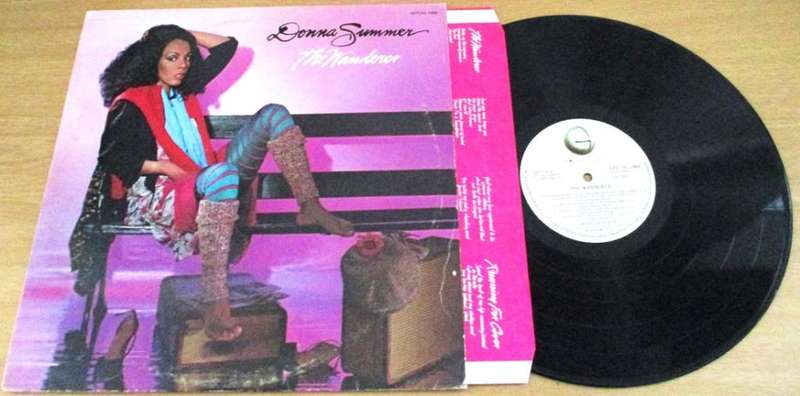DONNA SUMMER The Wanderer LP VINYL RECORD