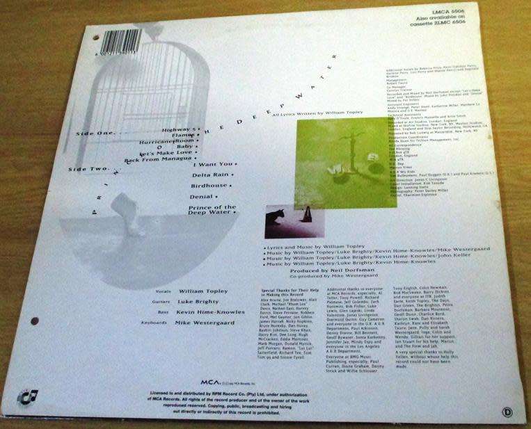 THE BLESSING Prince of the Deep Waters LP VINYL RECORD