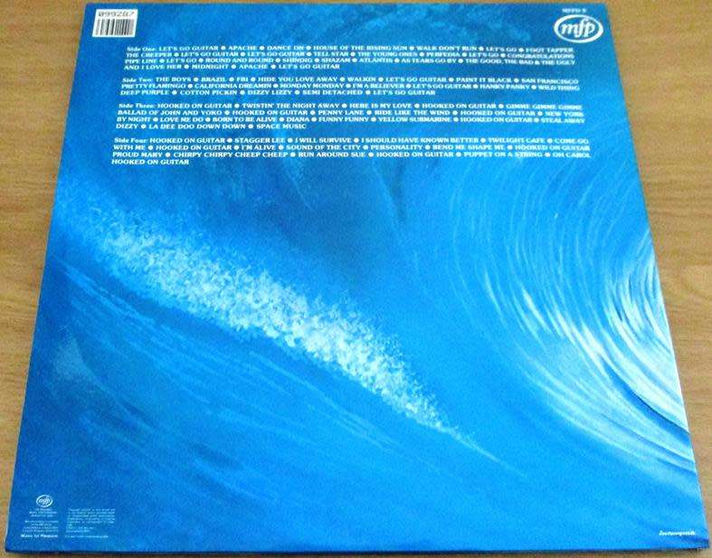HOOKED ON GUITAR Starblast 2xLP Transparent VINYL RECORD