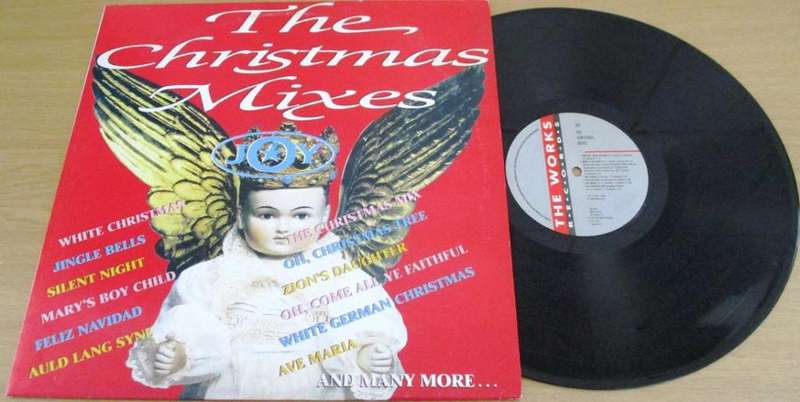 THE CHRISTMAS MIXES Joy LP VINYL RECORD
