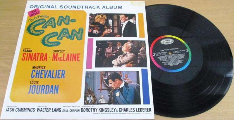 COLE PORTER`S CAN-CAN O.S.T.  LP VINYL RECORD