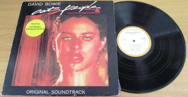 DAVID BOWIE Cat People O.S.T.  LP VINYL RECORD