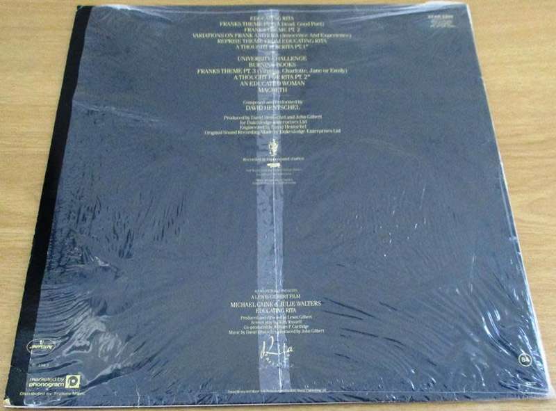 EDUCATING RITA O.S.T.  LP VINYL RECORD