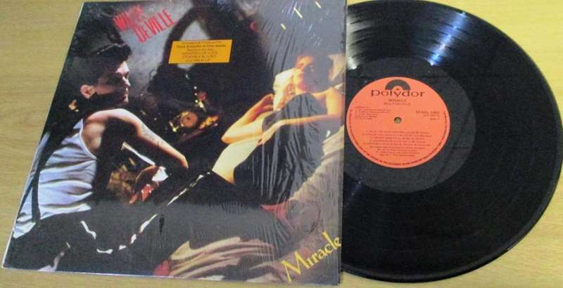 WILLY DE VILLE Miracle Mark Knopfler  O.S.T.  LP VINYL RECORD