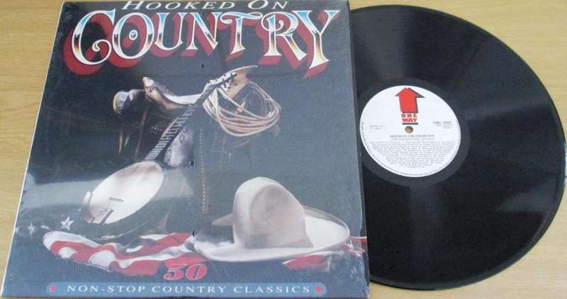 HOOKED ON COUNTRY LP VINYL RECORD