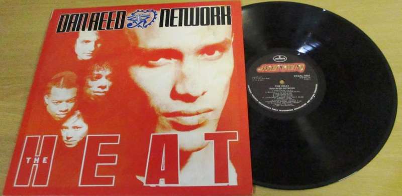 DAN REED NETWORK Heat LP VINYL RECORD