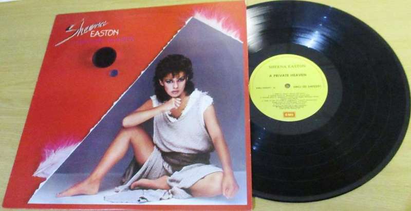 SHEENA EASTON A Private Heaven LP VINYL RECORD