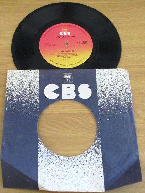 TIME BANDITS Endless Road 7` Single VINYL RECORD