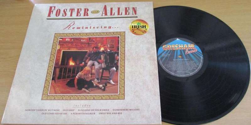 FOSTER & ALLEN Reminiscing LP VINYL RECORD