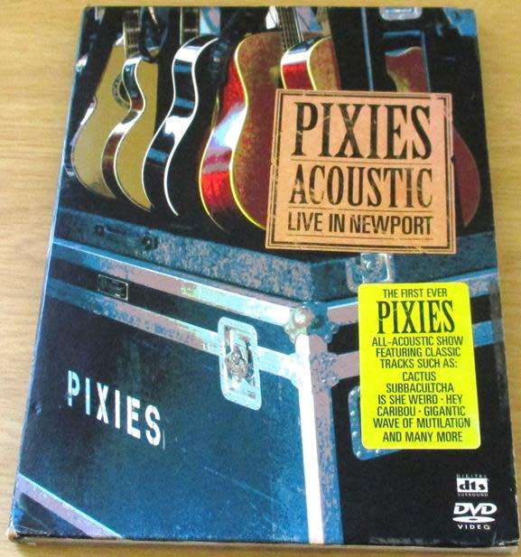 PIXIES Acoustic Live in Newport DVD [SHELF A]