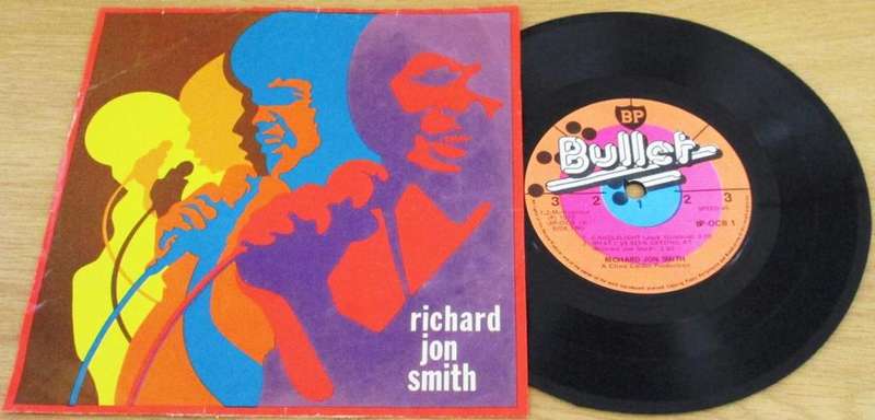 RICHARD JON SMITH Candlelight / That`s Why I Love You 7` Single  [SHELF A]