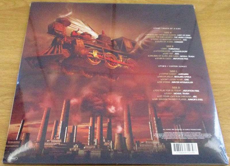 VARIOUS Krautrock & Progressive `The Definitive Era` RED + BLACK MARBLED 2xLP Vinyl Record [Shelf A]