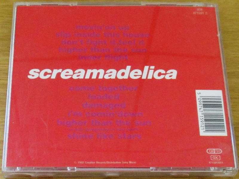 PRIMAL SCREAM Screamadelica CD [Shelf A]