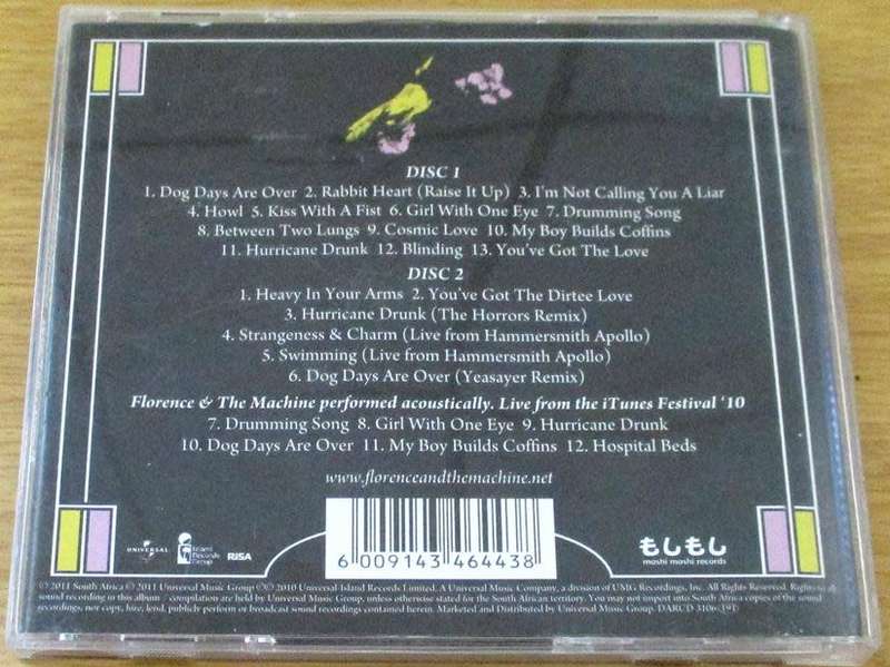FLORENCE + THE MACHINE Between Two Lungs CD [Shelf A]