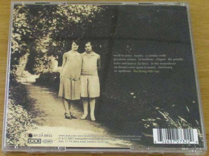 BEIRUT The Flying Club Cup CD [Shelf A]