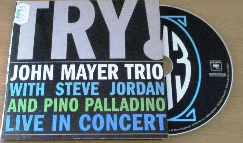JOHN MAYER TRIO WITH STEVE JORDAN AND PINO PALLADINO Live in Concert CD  [Shelf BB CD singles]