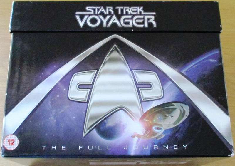 STAR TREK Voyager The Full Journey DVD Box Set 48 Discs [BOX SET SHELF]