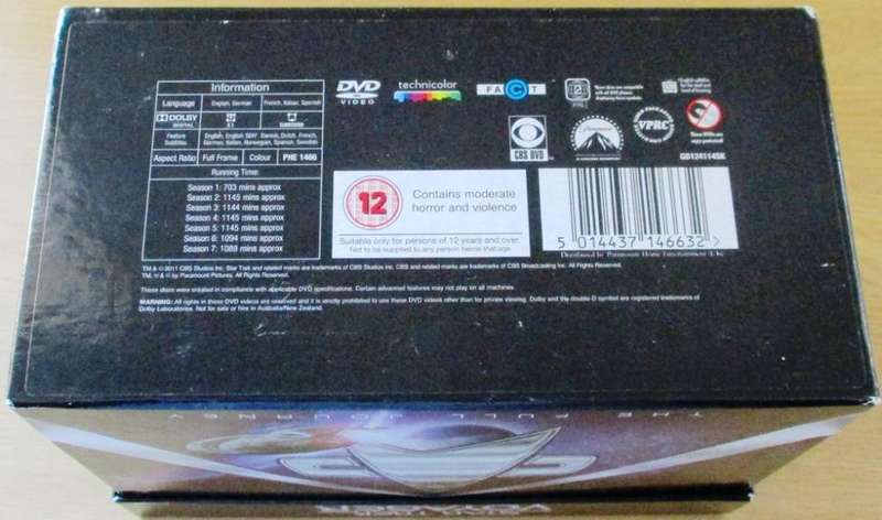 STAR TREK Voyager The Full Journey DVD Box Set 48 Discs [BOX SET SHELF]