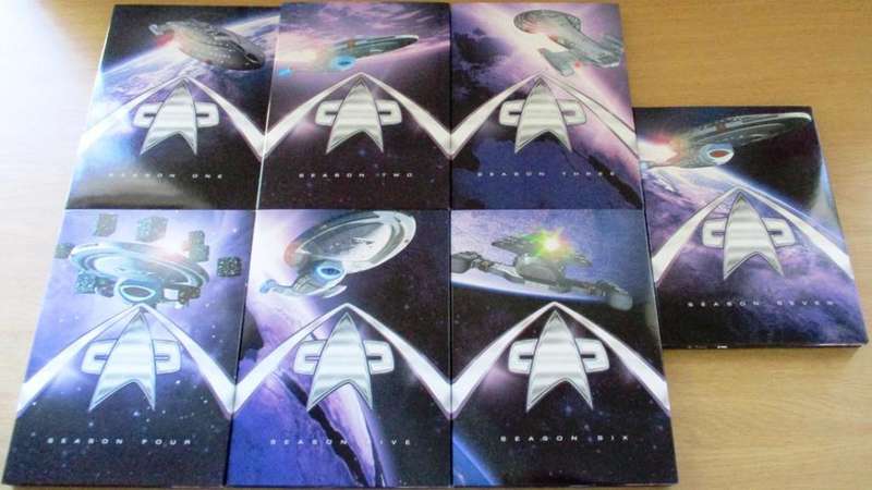 STAR TREK Voyager The Full Journey DVD Box Set 48 Discs [BOX SET SHELF]