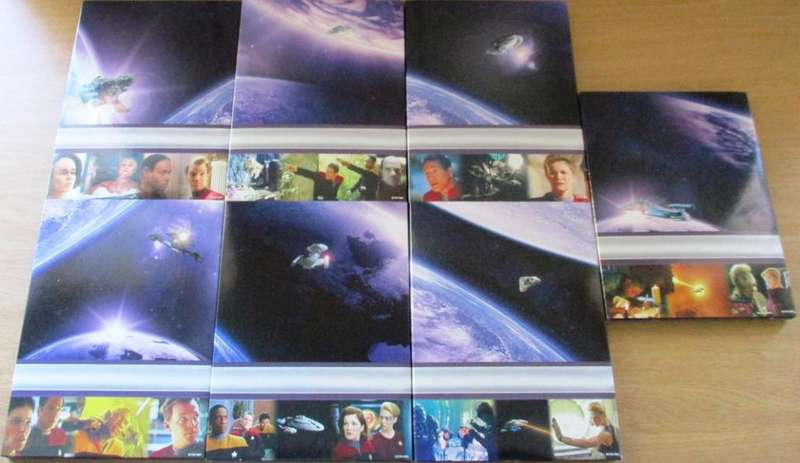 STAR TREK Voyager The Full Journey DVD Box Set 48 Discs [BOX SET SHELF]