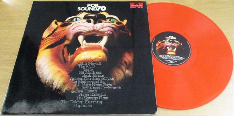 VARIOUS POP SOUND 1970 ORANGE LP VINYL RECORD [Shelf G]