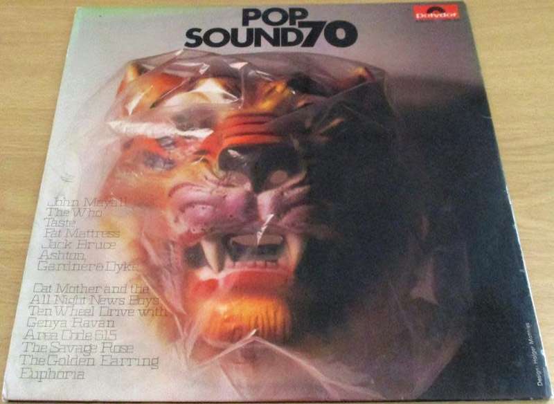VARIOUS POP SOUND 1970 ORANGE LP VINYL RECORD [Shelf G]